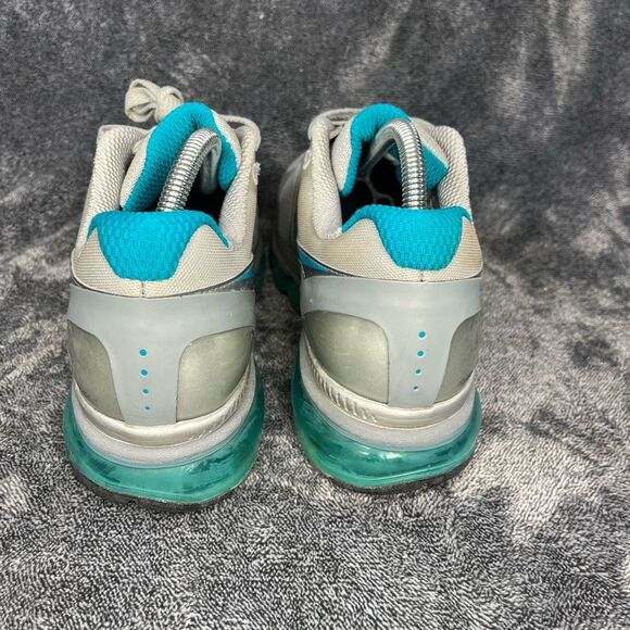 Nike Air Max + 2010 Silver Glass Blue Women size 10.5 - Picture 4 of 8